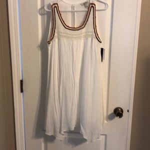 Ivory casual beach dress